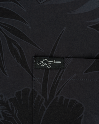 Blackout Hawaiian Button Down