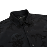 Blackout Palm Button Down (Pearl Snaps)