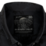 Blackout Palm Button Down (Pearl Snaps)