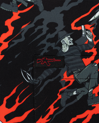 Blood Rivals Button Down