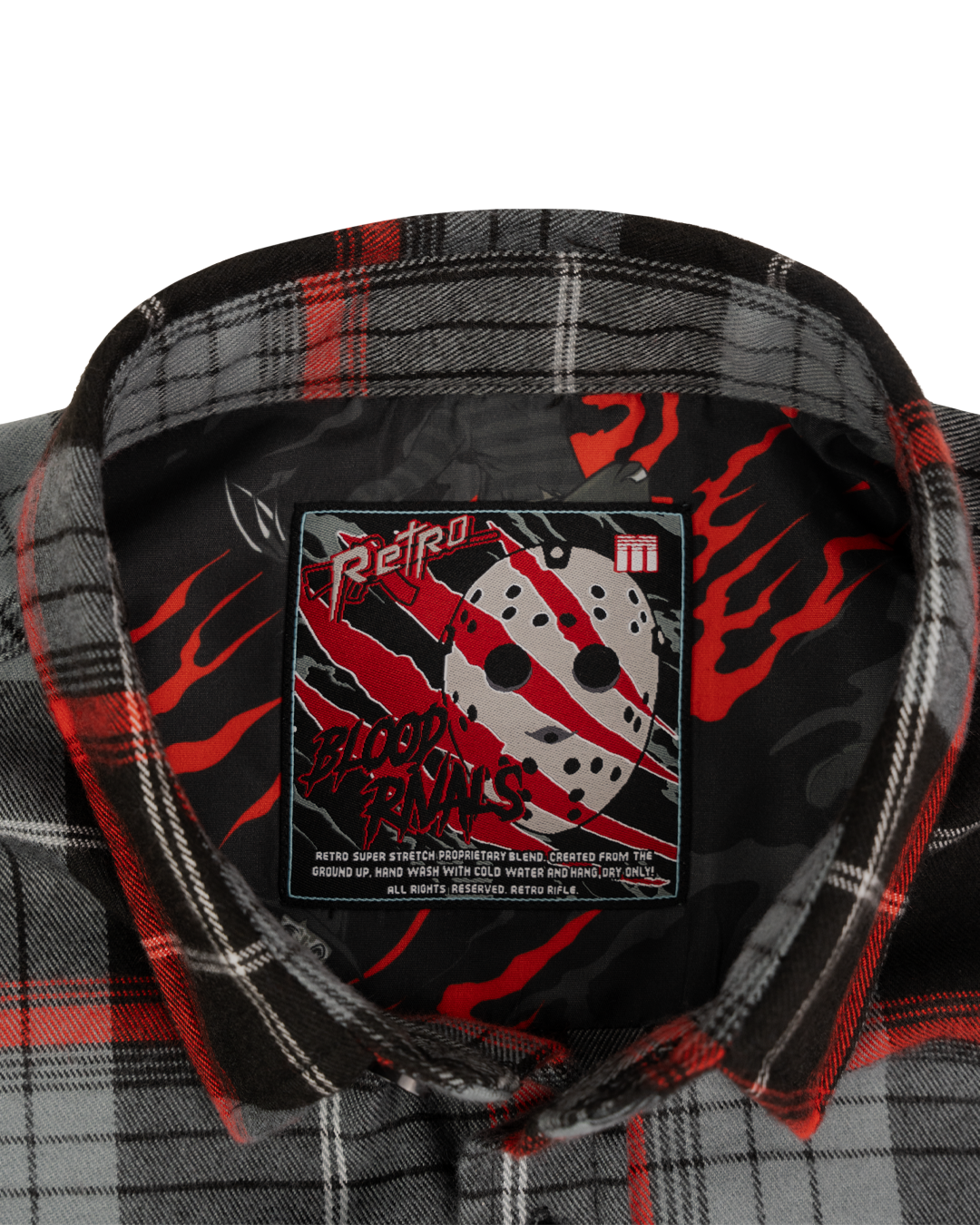 Retro Rifle - Men's Flannel - Blood Rivals