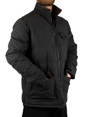 Bolster Puffer Jacket (Black)