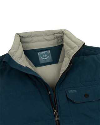 Bolster Puffer Jacket (Navy)