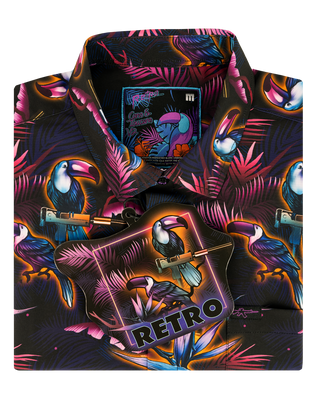 Cans and Toucans V2 Button Down