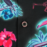 Cans and Toucans Button Down