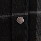 Carbon Flannel (Metal Hardware)