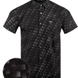 Carbon Button Down (Metal Hardware)