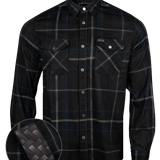 Carbon Flannel (Metal Hardware)