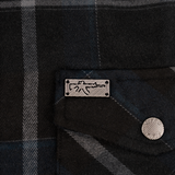 Carbon Flannel (Metal Hardware)