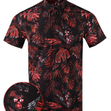 Chill Chimp (Red) Button Down