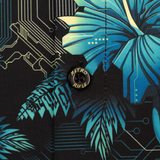 Cyber Hawaiian Button Down