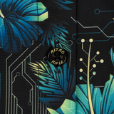 Cyber Hawaiian (Womens) Button Down