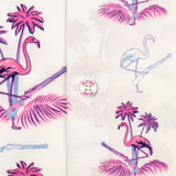 Da Flamingo V3 (White) Button Down