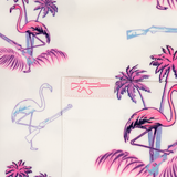 Da Flamingo V3 (White) Button Down