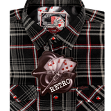 Dead Man's Hand Flannel (Pearl Snaps)