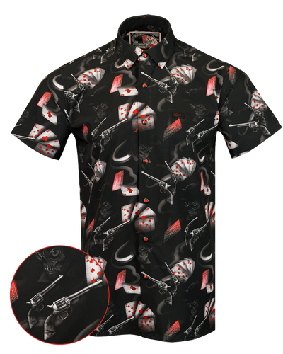 Dead Man's Hand Button Down