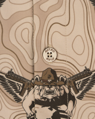 Devil Dogs Button Down