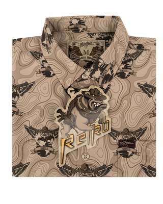Devil Dogs Button Down