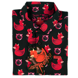 Devil Duck (Black) Button Down