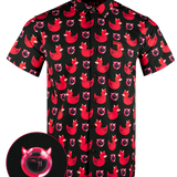 Devil Duck (Black) Button Down
