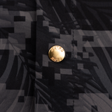 Digital Mirage (Black) Button Down (Metal Hardware & Snaps)