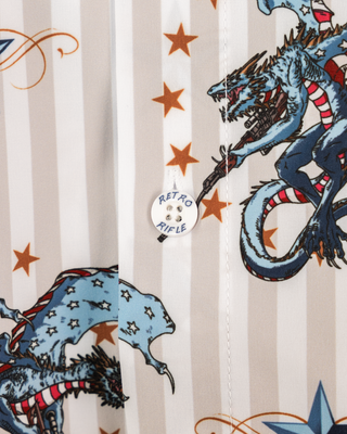 Dragons and Dragunov Button Down