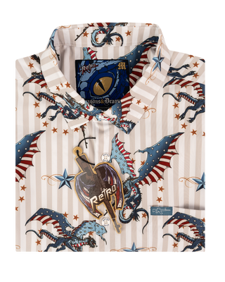 Dragons and Dragunov Button Down