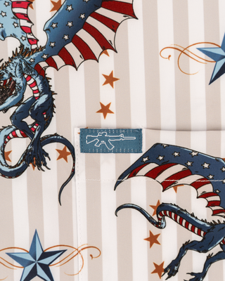 Dragons and Dragunov Button Down
