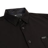 Blackout Hawaiian (Black) Dress Shirt