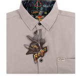 Get to the Chopper (Gray) Dress Shirt