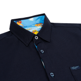 Killer Duck V2 (Navy) Dress Shirt