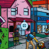 Evergreen Terrace Button Down
