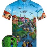 Evergreen Terrace Button Down