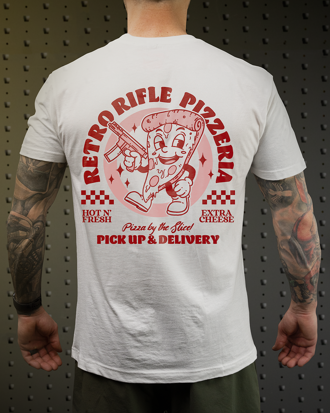 Retro Rifle Tee Retro Rifle - Men's T-Shirt - Extra Cheesy Tee