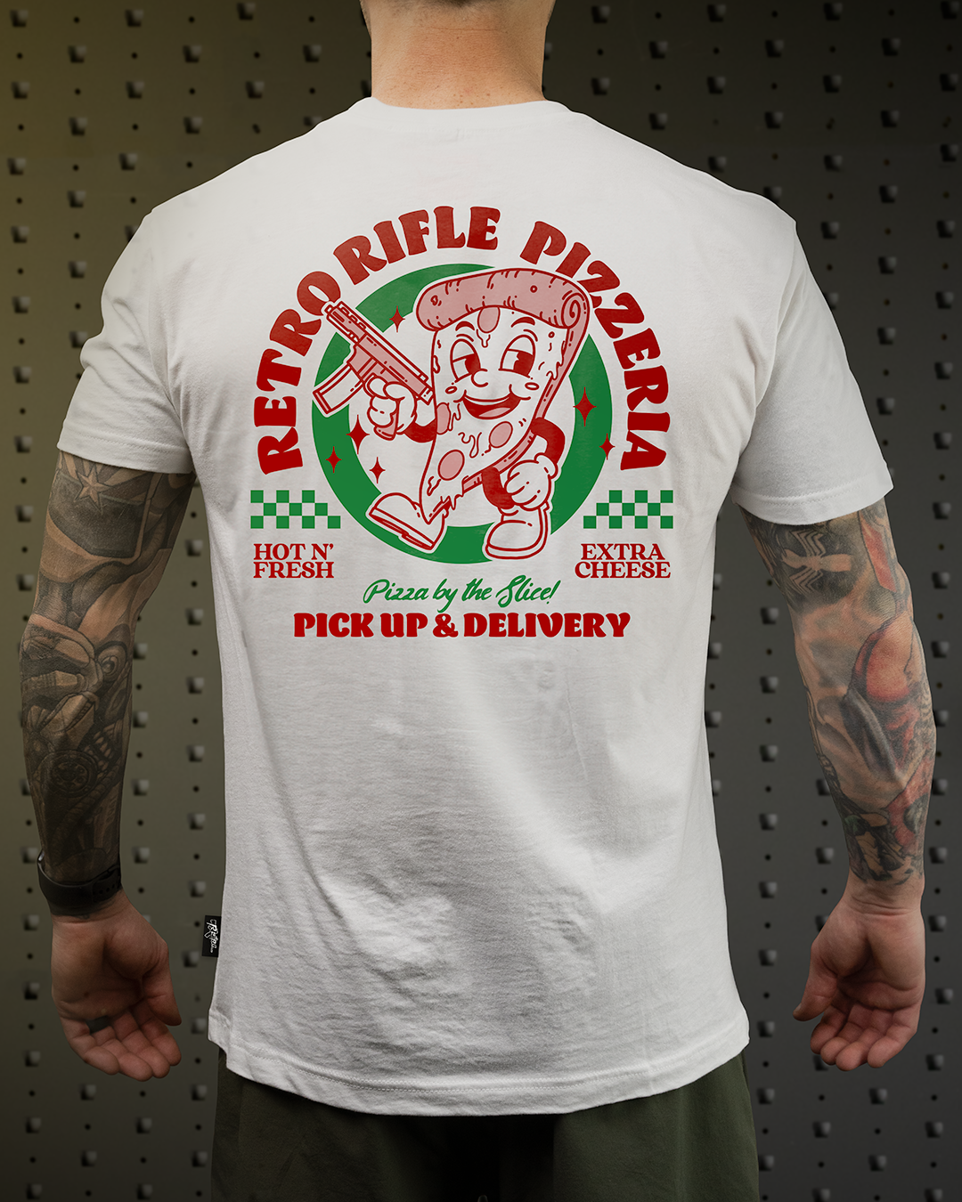 Retro Rifle Tee Retro Rifle - Men's T-Shirt - Extra Cheesy Tee