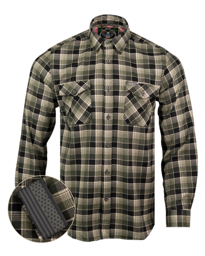 Feasting Fathers Flannel