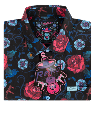 Fiesta (Blue/Pink) Button Down