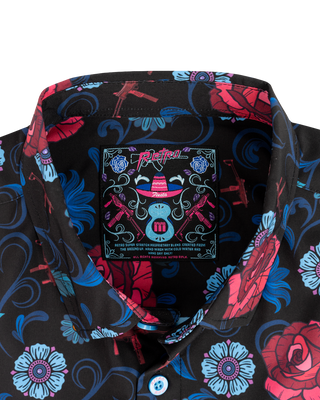 Fiesta (Blue/Pink) Button Down