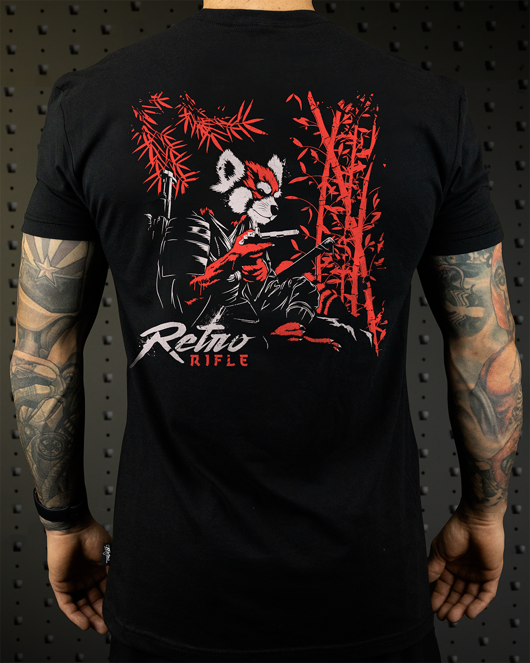 Retro Rifle Tee Retro Rifle - Men's T-Shirt - Firefox