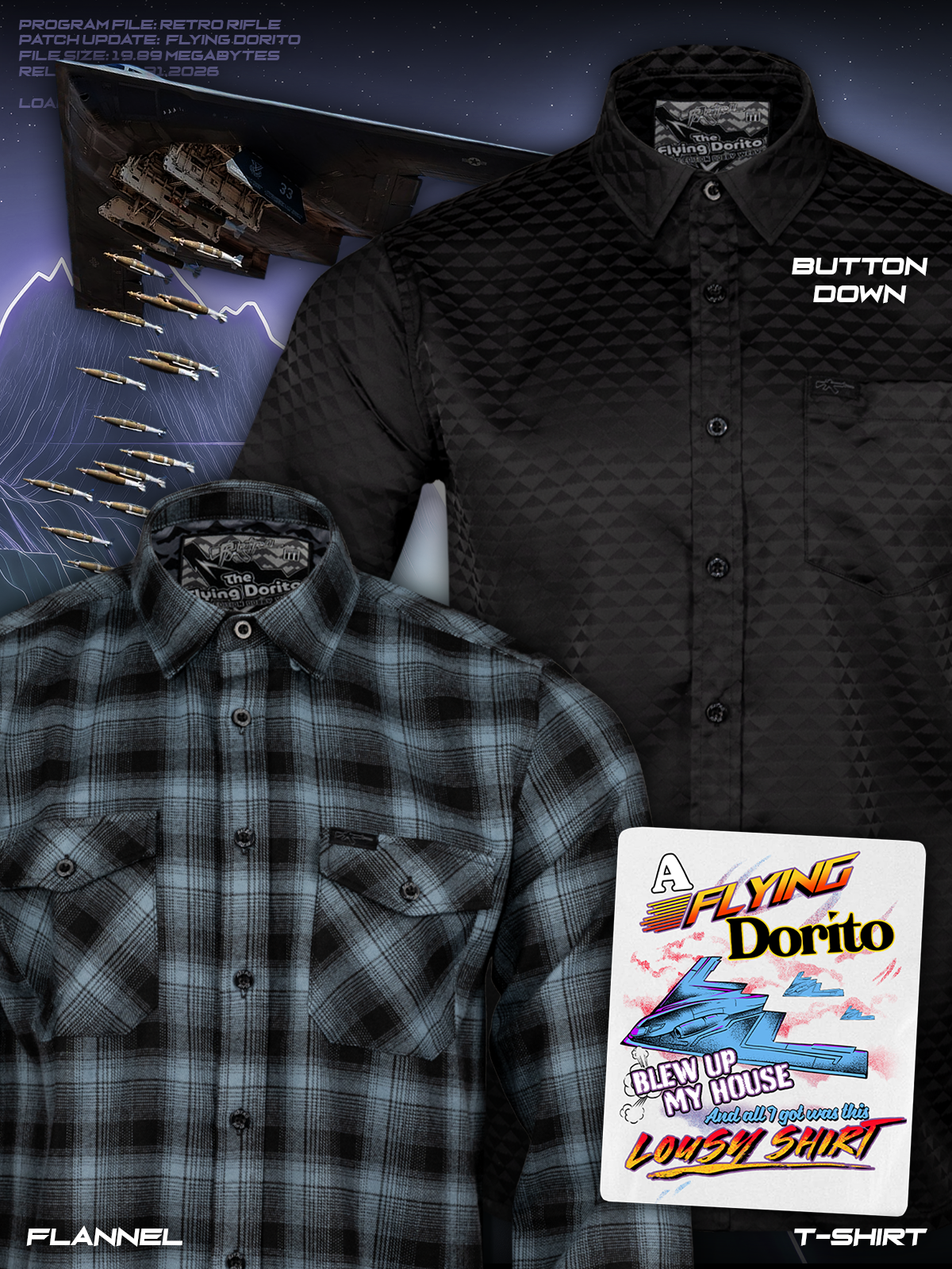 Flying Dorito