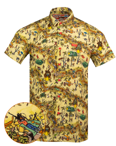 Found Him Button Down
