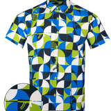 Geo Button Down