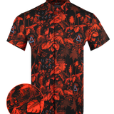 Get To The Chopper (Red) Button Down