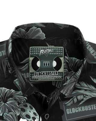 Glockbuster (Black) Button Down
