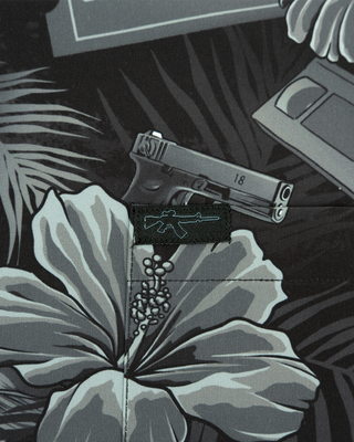 Glockbuster (Black) Button Down