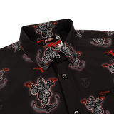 Glocktopus (Black/Red) Button Down