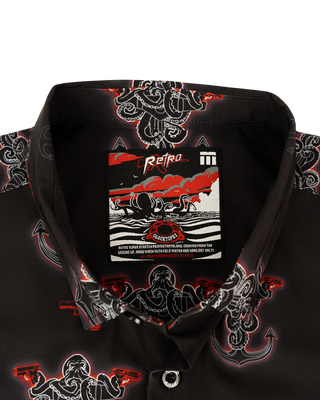 Glocktopus (Black/Red) Button Down