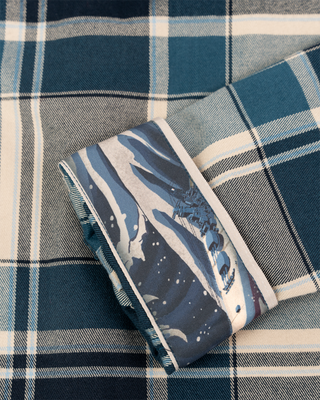 Great Wave Flannel