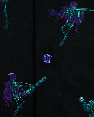 Guns and Ghouls Button Down