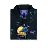 Guns and Ghouls Button Down